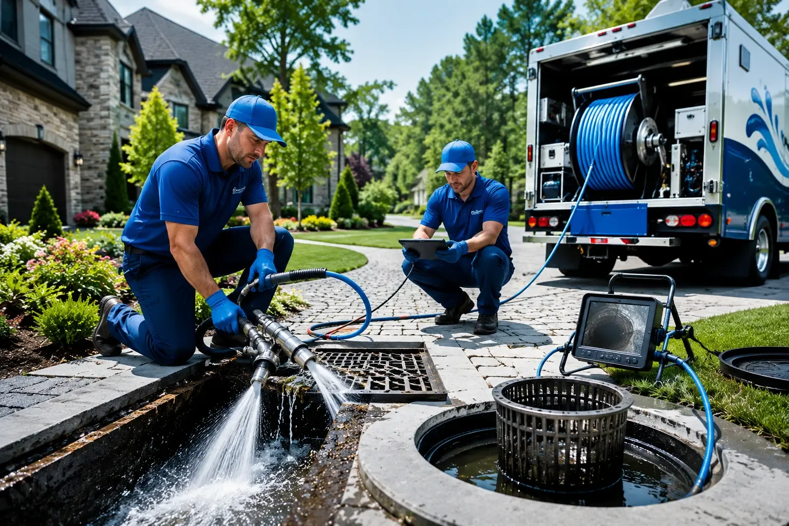 Local outdoor drain cleaning professionals in Cadillac, MI